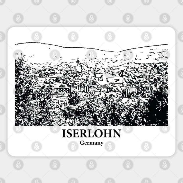 Iserlohn - Germany Magnet by Lakeric